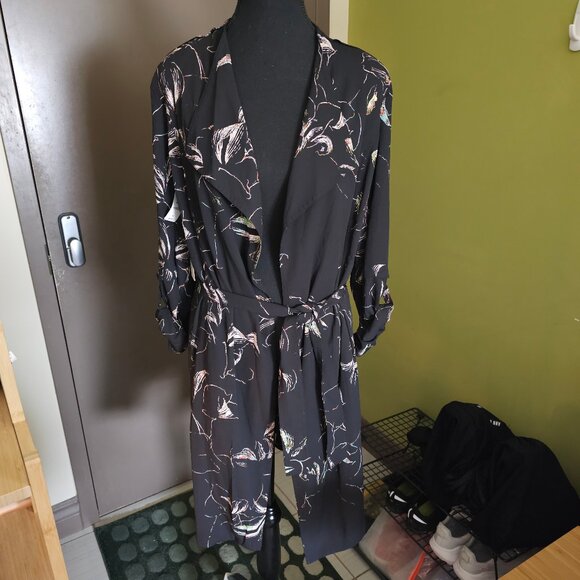 Aritzia Babaton Quincey Jacket - 2018 - Black Denude - Sz S - NWT - Picture 9 of 12